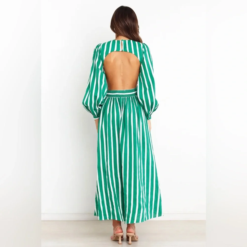 PETAL & PUP Lakeview cut out DRESS - Picture 3 of 9